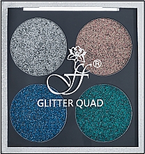 Lidschatten - FFleur Glitter Quad Eyebrow — Bild N2