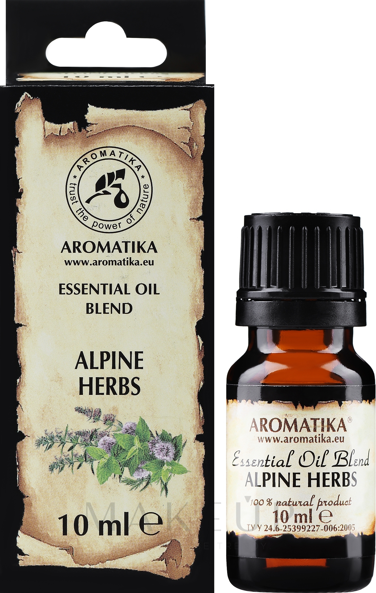 Ätherisches Bio Alpenkräuteröl - Aromatika — Foto 10 ml