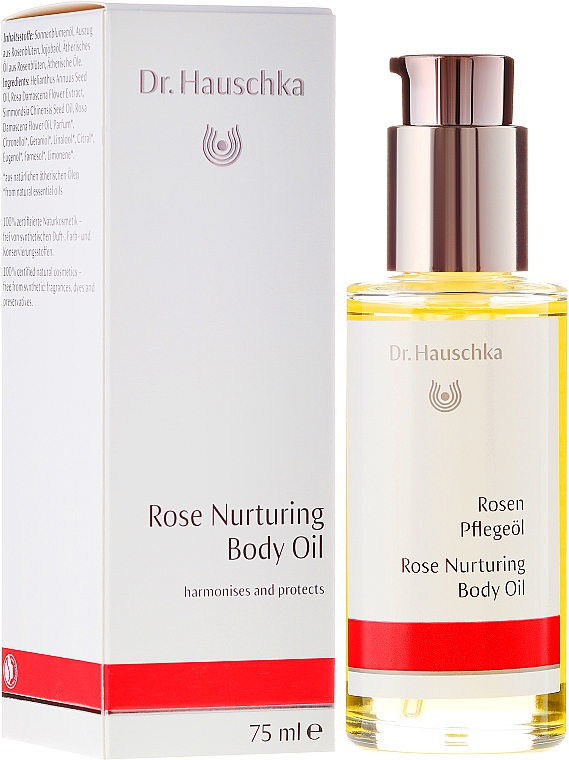 Pflegendes Rosenöl für den Körper - Dr. Hauschka Rose Nurturing Body Oil — Bild N1