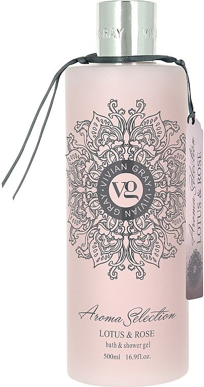 Duschgel - Vivian Gray Aroma Selection Shower Gel Lotus & Rose — Bild N1