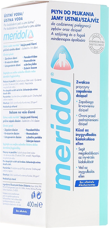 Mundwasser - Meridol Protection Gums Liquid Mouthwash