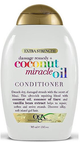 Conditioner für geschädigtes Haar mit Kokosöl - OGX Coconut Miracle Oil Conditioner — Bild N1