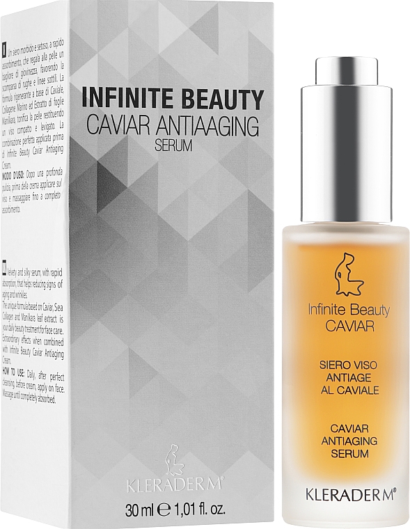 Gesichtsserum mit schwarzem Kaviar - Kleraderm Infinite Beauty Caviar Antiaging Serum — Bild N2