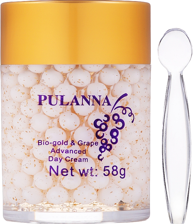Tagescreme für das Gesicht mit Traube - Pulanna Bio-Gold & Grape Advanced Day Cream — Bild N1