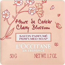 L'Occitane Cherry Blossom - Parfümierte Körperseife — Bild N1