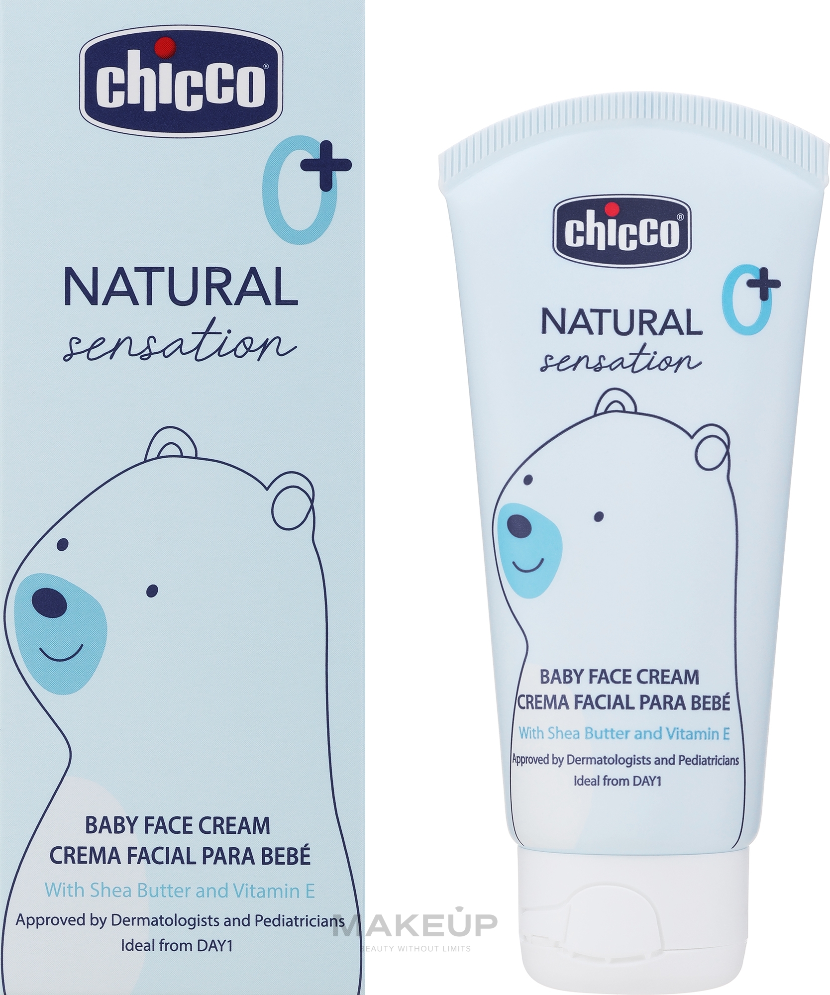 Gesichtscreme für Kinder - Chicco Natural Sensation Face Creame  — Bild 50 ml