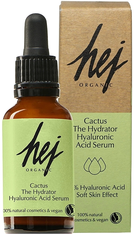 Feuchtigkeitsspendendes Gesichtsserum - Hej Organic Cactus The Hydrator — Bild N1