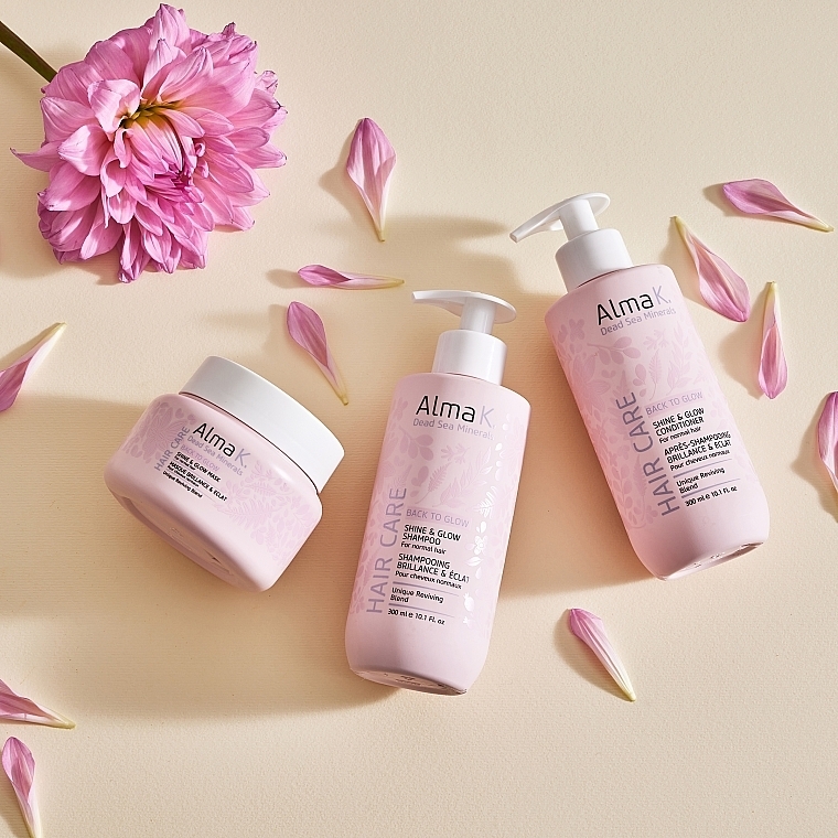 Haarshampoo für mehr Glanz - Alma K. Hair Care Shine & Glow Shampoo — Bild N2