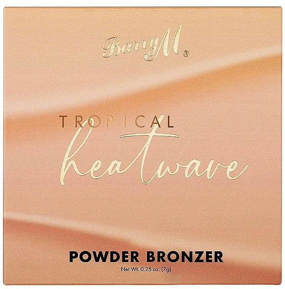Bronzierendes Gesichtspuder - Barry M Cosmetics Heatwave Bronzer Powder — Bild N1