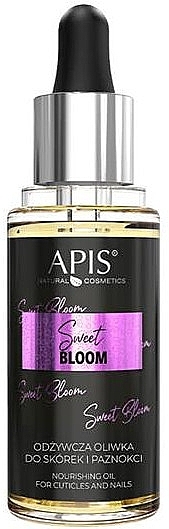 Pflegendes Öl für Nagelhaut und Nägel - APIS Professional Sweet Bloom Nourishing Oil For Cuticles And Nails — Bild N1