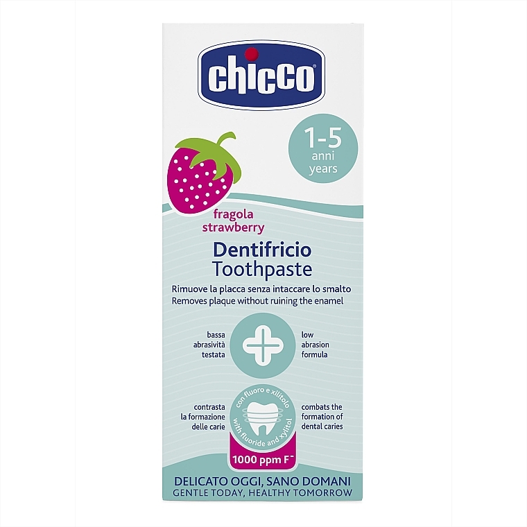 Zahnpasta mit Erdbeergeschmack - Chicco — Bild N3
