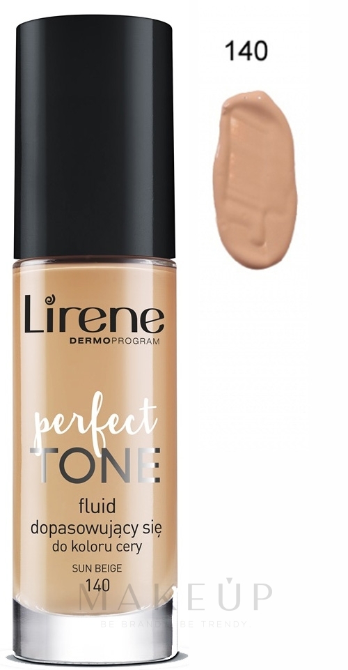 Foundation Fluid - Lirene Perfect Tone Fluid — Bild 140 - Sun Beige