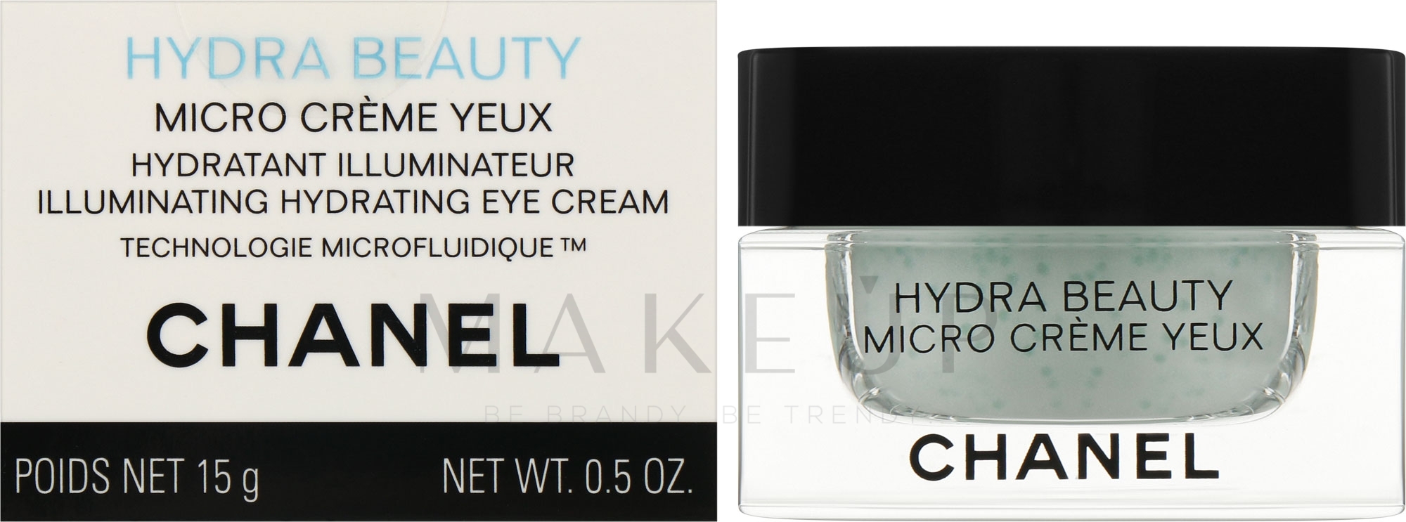 Augencreme - Chanel Hydra Beauty Micro Eye Cream — Bild 15 ml