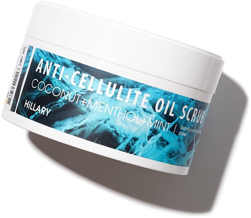 Kühlendes Anti-Cellulite-Körperpeeling - Hillary Anti-Cellulite Oil Scrub — Bild N1