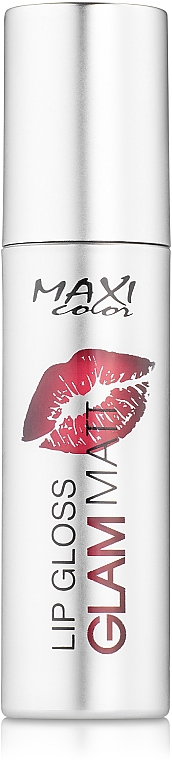 Flüssiger matter Lippenstift - Maxi Color Lip Gloss Glam Matt — Bild N1