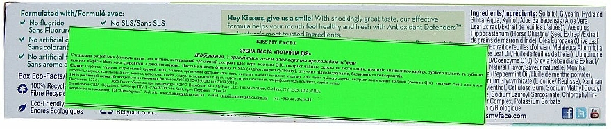 Zahnpasta - Kiss My Face Triple Action Toothpaste — Bild N2