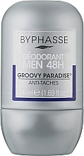 Düfte, Parfümerie und Kosmetik Deo Roll-on für Männer - Byphasse 48h Deodorant Man Groovy Paradise