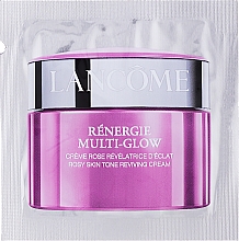 GESCHENK! Aufhellende und verjüngende Gesichtscreme - Lancome Renergie Multi-Glow Rosy Skin Tone Reviving Day Cream (Probe) — Bild N1