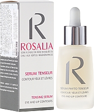 Düfte, Parfümerie und Kosmetik Straffendes Serum für die Augen- und Lippenpartie - Naturado Rosalia Serum Eye And Lip Contours