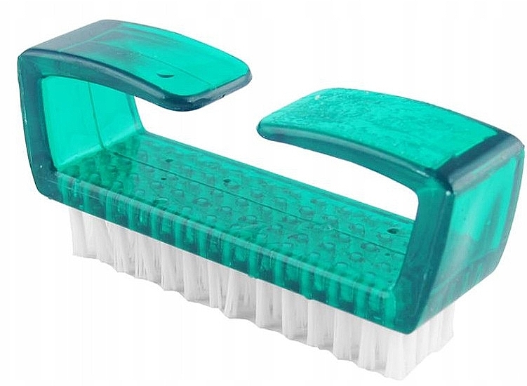 Hand- und Nagelbürste C-Lux transparent grün - Sanel — Bild N1
