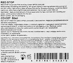 Feuchtigkeitsspendende Tagescreme gegen Rötungen mit PHA-Säure - Chantarelle Couperose PHA Acid Day Cream SPF 25  — Bild N3