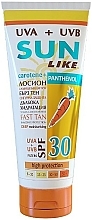Düfte, Parfümerie und Kosmetik Tief feuchtigkeitsspendende Sonnenschutzlotion für den Körper mit Panthenol SPF 30 - Sun Like Sunscreen Lotion Panthenol