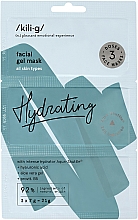 Düfte, Parfümerie und Kosmetik Feuchtigkeitsspendende Gelmaske für das Gesicht mit Aloe Vera, Hyaluronsäure und Provitamin B5 - Kili-g Hydrating Face Mask