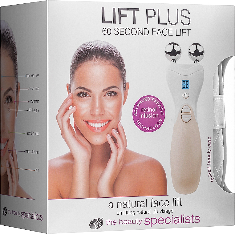 Gesichtsmassagegerät gegen Falten - Rio-Beauty Lift Plus 60 Second FALI6 — Bild N1