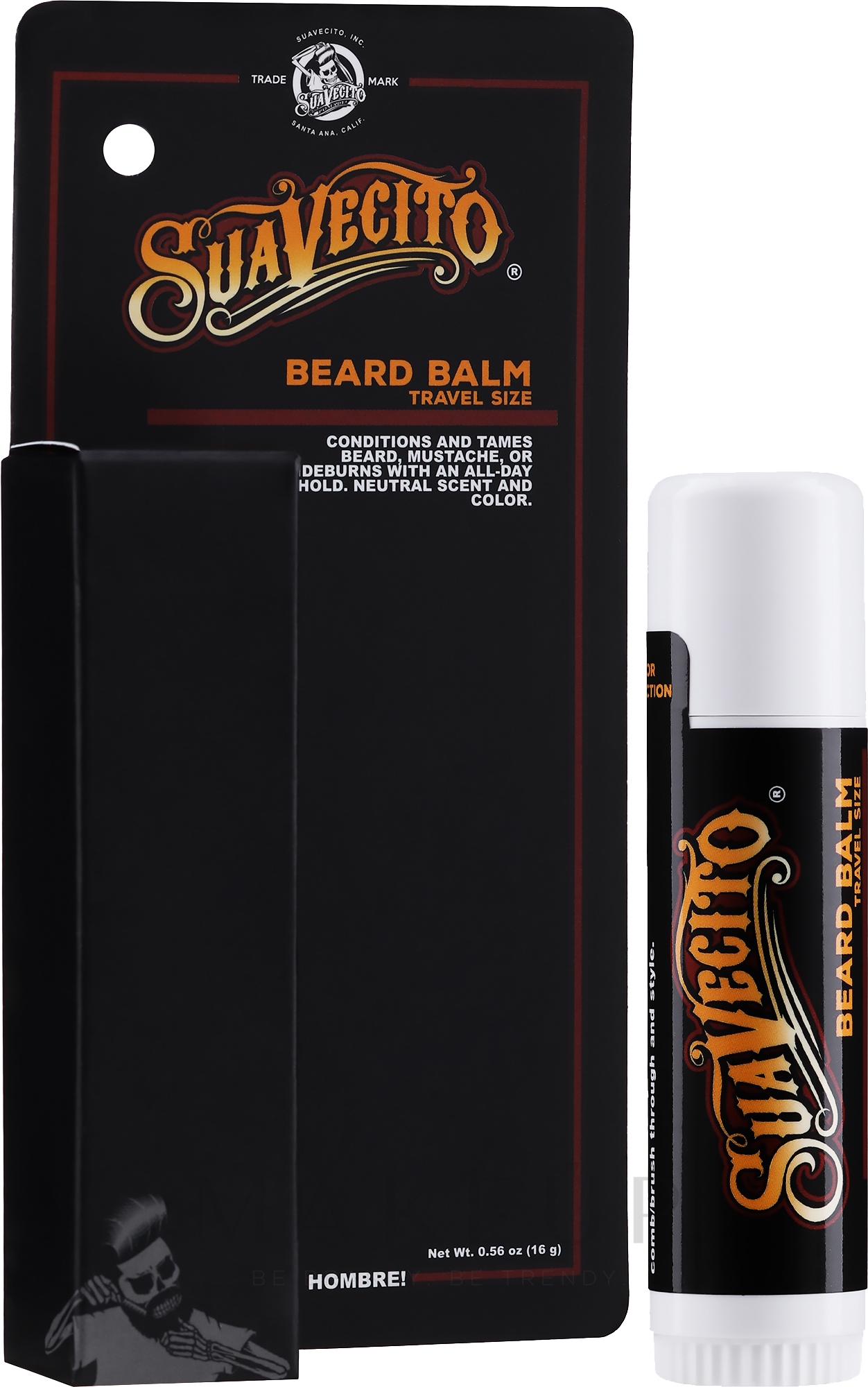 Schnurrbart- und Bartwachs - Suavecito Grooming Wax — Bild 16 g