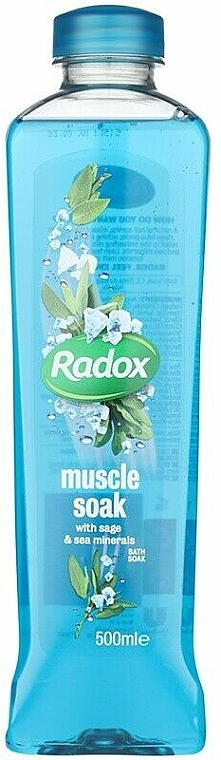 Badeschaum mit Salbei und Meeresmineralien - Radox Muscle Soak Bath Soak — Bild N1