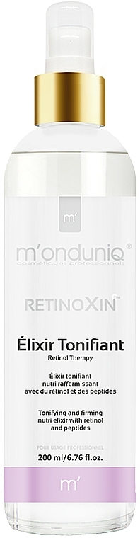 Tonisierendes Gesichtselixier mit Retinol und Peptiden - M'onduniq Retinoxin Tonifying And Firming Nutri Elixir With Retinol And Peptides — Bild N1