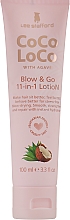 Düfte, Parfümerie und Kosmetik Haarstyling-Lotion - Lee Stafford Coco Loco With Agave Blow & Go 11-in-1 Lotion