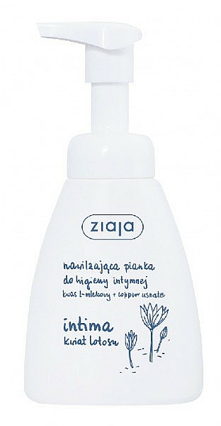 Feuchtigkeitsspendender Schaum für die Intimhygiene mit Lotosblume - Ziaja Intima Foam