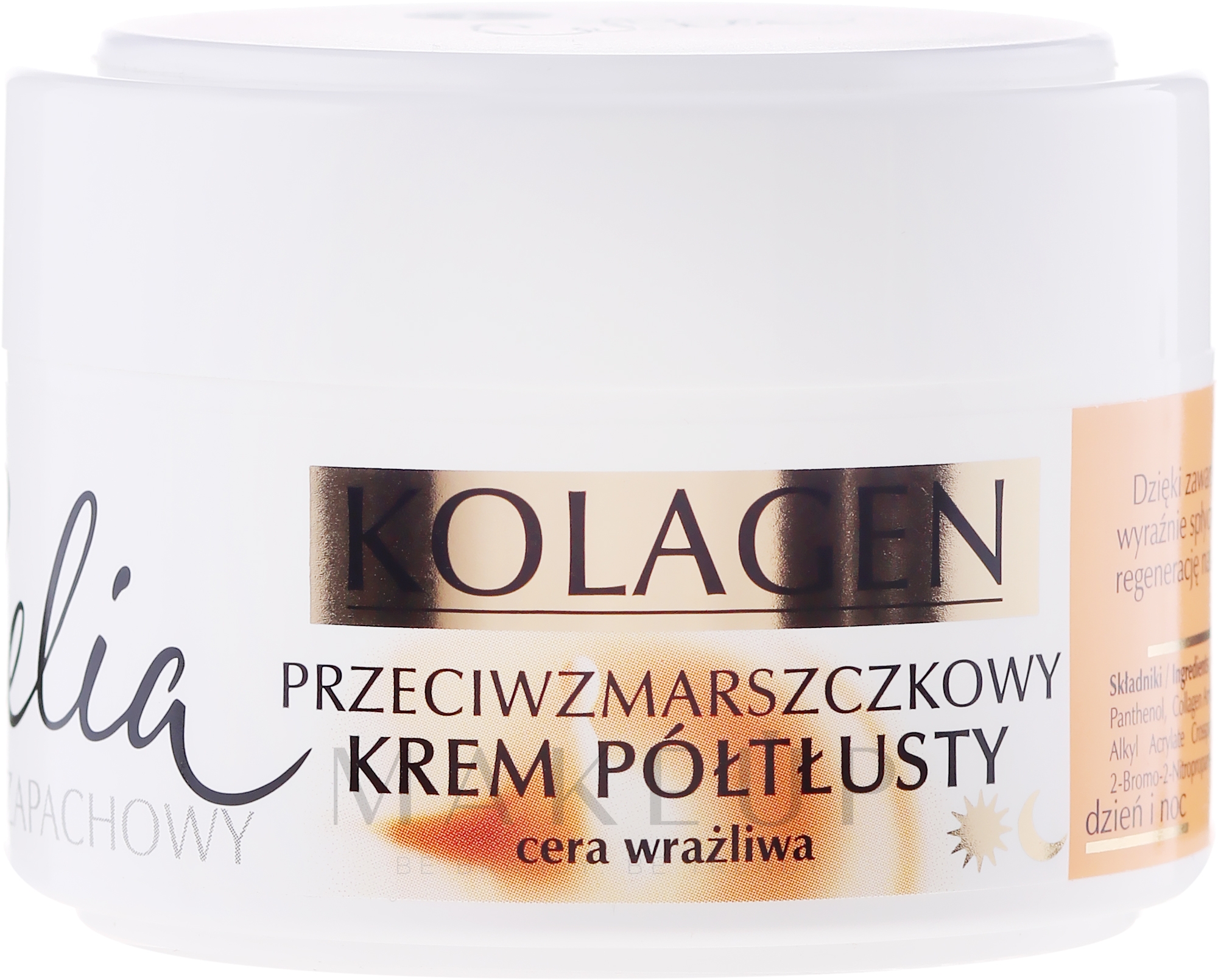 Anti-Falten Gesichtscreme mit Kollagen und Ziegenmilch für empfindliche Haut - Celia Collagen Cream — Bild 50 ml