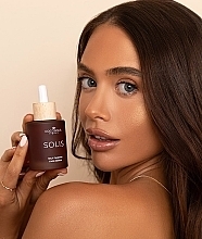 Selbstbräunungsserum für das Gesicht mit Hyaluronsäure - Cocosolis Solis Self-Tanning Face Serum  — Bild N2