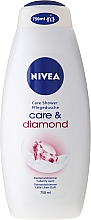 Creme-Duschgel - NIVEA Care & Diamond Cream Shower Oil — Foto N3