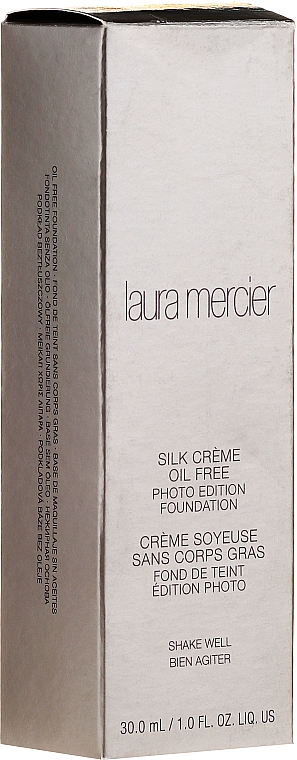 Cremige Foundation - Laura Mercier Silk Crème Oil Free Photo Edition Foundation — Bild N1