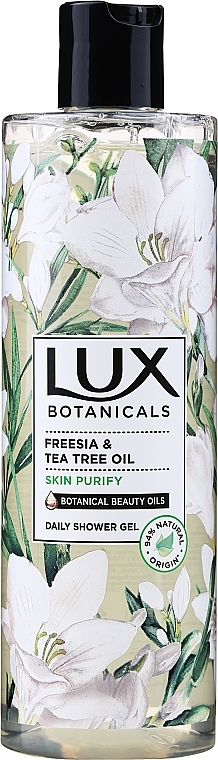 Duschgel Freesia & Tea Tree Oil - Lux Botanicals Freesia & Tea Tree Oil Daily Shower Gel — Bild N1