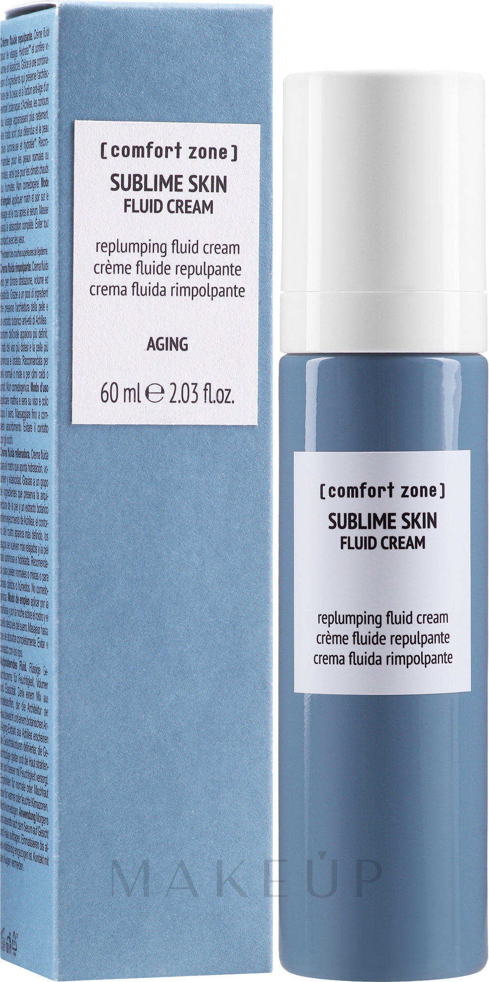 Feuchtigkeitsspendende Lifting-Gesichtscreme für normale bis Mischhaut - Comfort Zone Sublime Skin Fluid Cream — Bild 60 ml