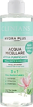 GESCHENK! 3in1 Mizellenwasser Grüner Tee und Magnolie - Clinians Hydra Plus Acqua Micellare — Bild N1