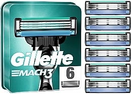 Rasierklingen 6 St. - Gillette Mach3 — Bild N1