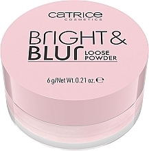 Aufhellender und glättender loser Gesichtspuder  - Catrice Bright & Blur Loose Powder  — Bild N2