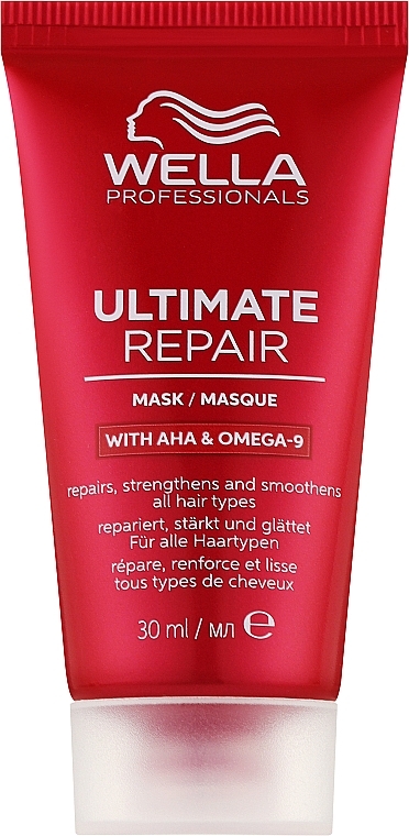 Crememaske für alle Haartypen - Wella Professionals Ultimate Repair Mask With AHA & Omega-9  — Bild N1