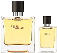 Hermes Terre dHermes - Duftset (Parfum 75ml + Parfum Mini 12,5ml)  — Bild N2