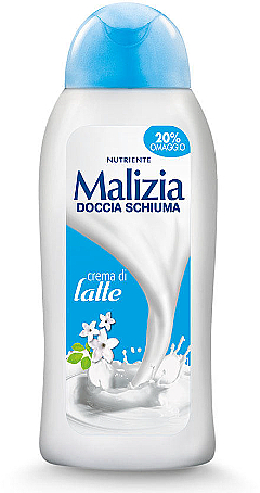 Schaumgel - Malizia Milk Cream Shower Foam Nourishing — Bild N1
