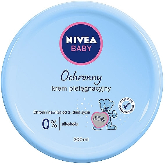 Pflegende und schützende Gesichts- und Körpercreme für Neugeborene - Nivea Baby Gentle Care Cream