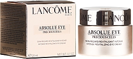 Düfte, Parfümerie und Kosmetik Augenkonturcreme - Lancome Absolue Eye Precious Cells Intense Revitalizing Eye Cream