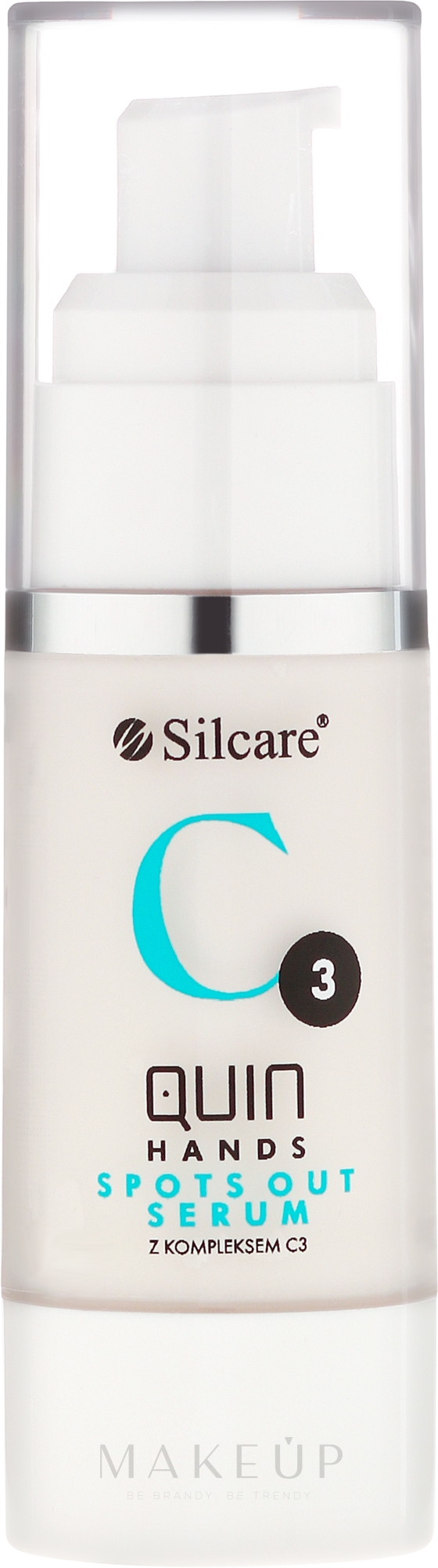 Handserum gegen Pigmentflecken - Silcare Quin Hands Spots Out Serum C3 Complex — Bild 30 ml