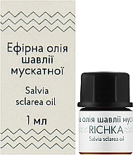 Ätherisches Muskatellersalbeiöl - Richka Salvia Sclarea Oil — Bild N2