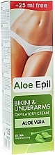 Enthaarungscreme mit Aloe Vera für Bikini & Achseln - Aloe Epil — Bild N1